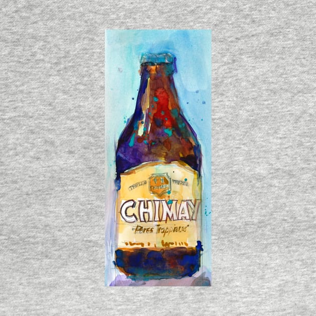 Chimay Triple - Authentic Trappist Beer Belgian Beer by dfrdesign